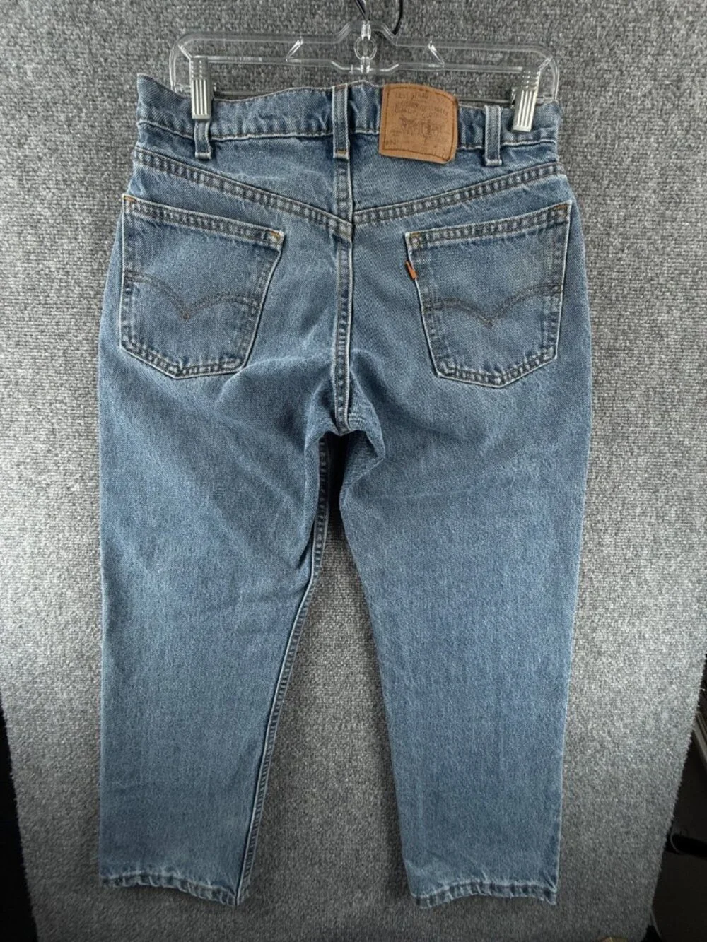VTG Levis 562 Orange Tab Light Wash Denim Blue Jeans 90s 80s ACTL 28X27.5